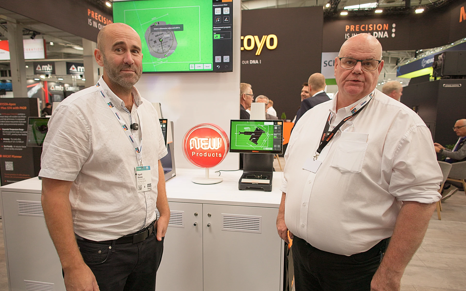 Mitutoyo på EMO
