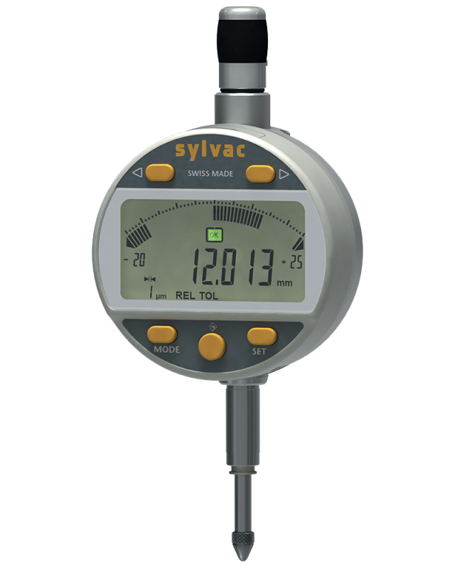 Digital indikator S_Dial WORK Analog & Analog Smart fra Sylvac