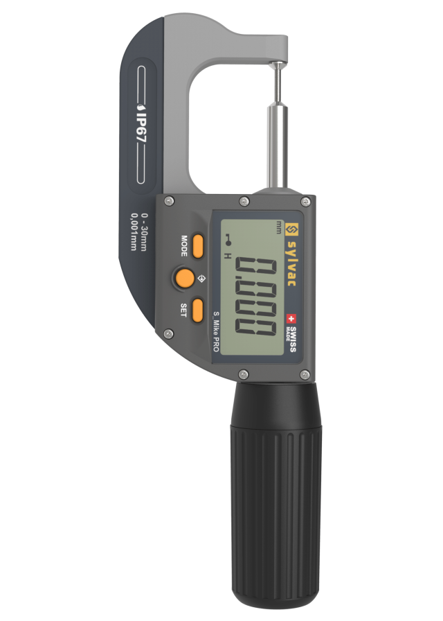 Mikrometer S_Mike PRO Cylindrical Ø 2 fra Sylvac