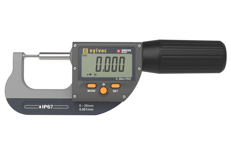 Mikrometer S_Mike PRO Cylindrical Ø 2 fra Sylvac