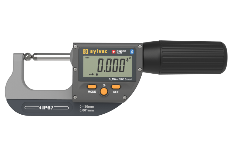 Mikrometer S_Mike PRO sfærisk Ø 7 fra Sylvac