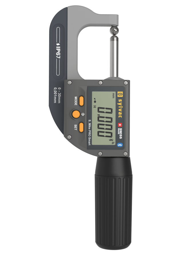 Mikrometer S_Mike PRO sfærisk Ø 7 fra Sylvac