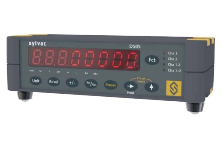 Digital displayenhet D50S fra Sylvac