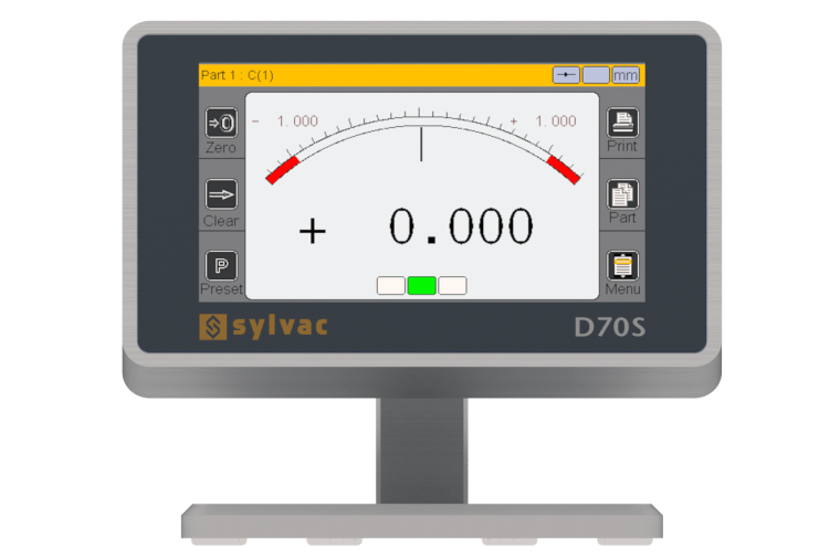 Digital displayenhet D70S/H/I fra Sylvac
