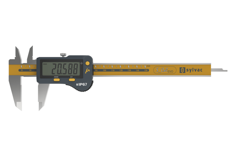 Skyvelære S_Cal EVO Proximity Micron fra Sylvac