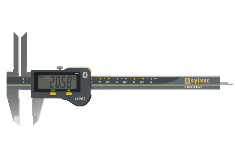 Skyvelære S_Cal EVO Smart Deep Measurement fra Sylvac