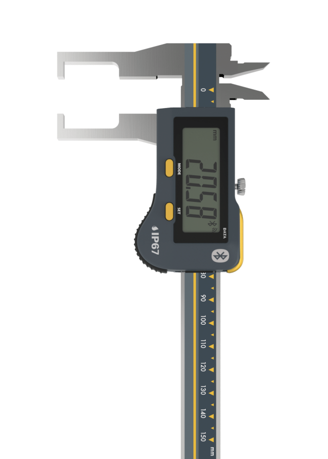 Skyvelære S_Cal EVO Smart External Groove fra Sylvac