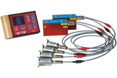 BlueMETER SIGMA koblet til flere instrumenter med kabel