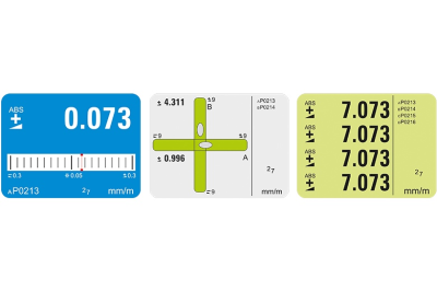 Tre visninger på BlueMETER SIGMA